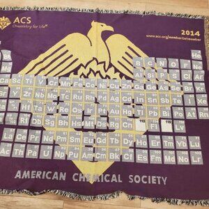 ACS periodic table of elements blanket